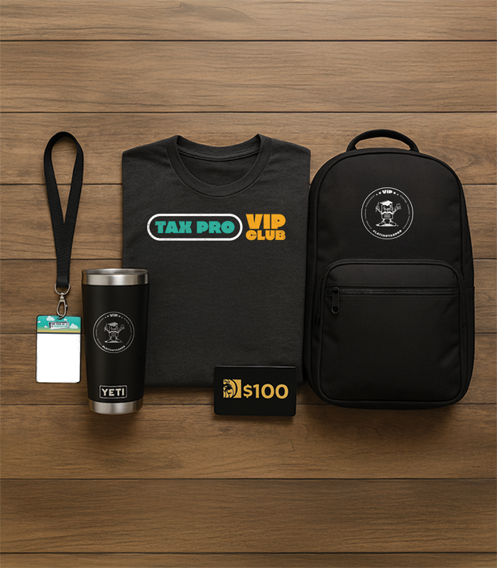 latino Tax Fest VIP MERCH MOCKUP